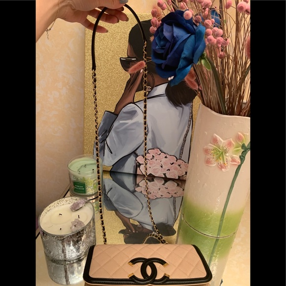 Chanel small two tone filigree bag - Picture 10 of 12